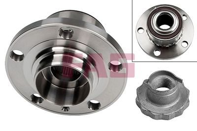 Riteņa rumbas gultņa komplekts Schaeffler FAG 713 6108 20