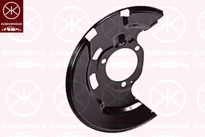 Отражатель, диск тормозного механизма KLOKKERHOLM 5053373