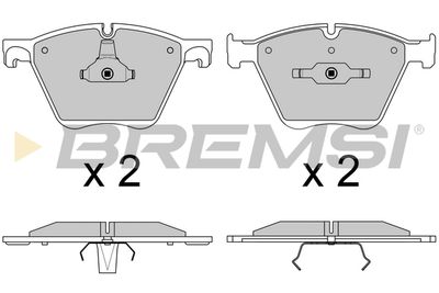 Bremžu uzliku kompl., Disku bremzes BREMSI BP3615CE