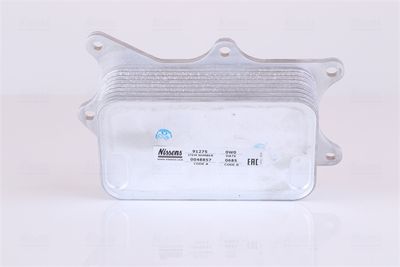 масляный радиатор, двигательное масло NISSENS 91275