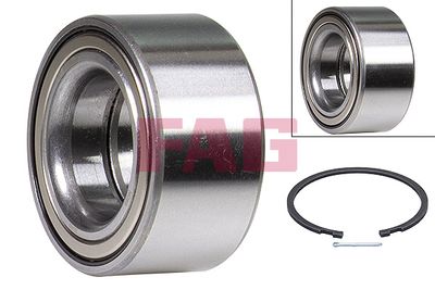 Riteņa rumbas gultņa komplekts Schaeffler FAG 713 6137 80
