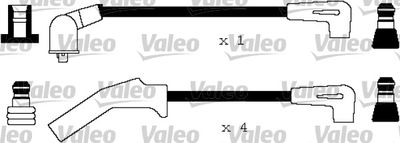 Augstsprieguma vadu komplekts VALEO 346153