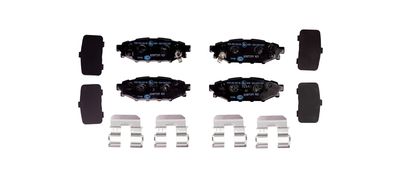 Bremžu uzliku kompl., Disku bremzes HELLA 8DB 355 040-391