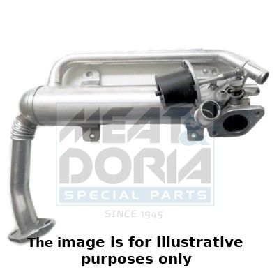 Радиатор, рециркуляция ОГ MEAT & DORIA 88346E
