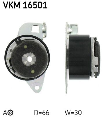 Натяжной ролик, ремень ГРМ SKF VKM 16501