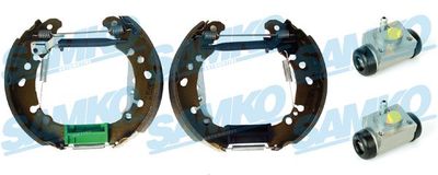 Комплект тормозных колодок SAMKO KEG630