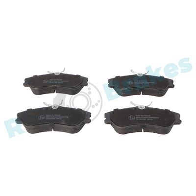 Комплект тормозных колодок, дисковый тормоз RAP BRAKES R-P0228