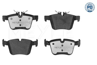 Bremžu uzliku kompl., Disku bremzes MEYLE 0252535416PD