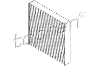 Фильтр, воздух во внутренном пространстве TOPRAN 720 325