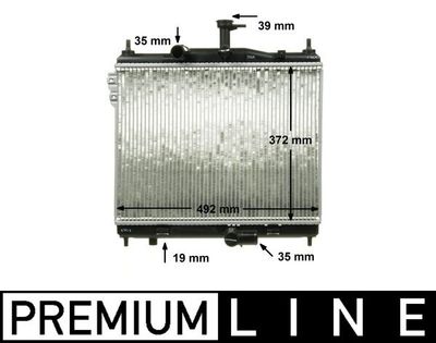 Radiators, Motora dzesēšanas sistēma MAHLE CR 1117 000P