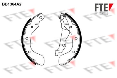 Bremžu loku komplekts FTE 9100111