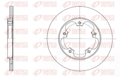 Тормозной диск REMSA 61567.00