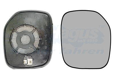 Зеркальное стекло, наружное зеркало VAN WEZEL 0903838