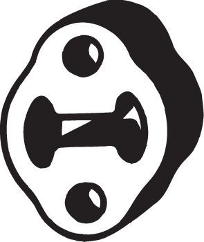 Резиновые полоски, система выпуска BOSAL 255-302