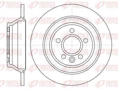 Тормозной диск REMSA 61265.00
