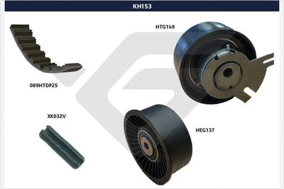 Zobsiksnas komplekts HUTCHINSON KH 153