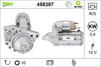 Starteris VALEO 458387