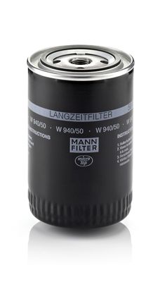 Масляный фильтр MANN-FILTER W 940/50