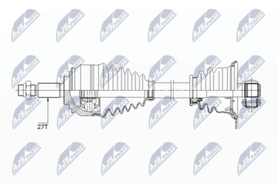 Приводной вал NTY NPW-RE-153