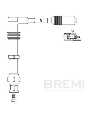 Augstsprieguma vads BREMI 211/60