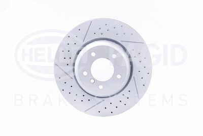 Bremžu diski HELLA PAGID 8DD 355 123-041