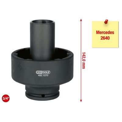 Iegriezumuzgriežņa atslēga KS TOOLS 460.1070