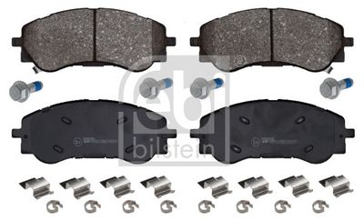 Bremžu uzliku kompl., Disku bremzes FEBI BILSTEIN 1000641