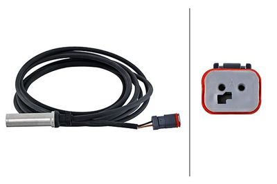 Датчик, частота вращения колеса HELLA 6PU 230 048-541