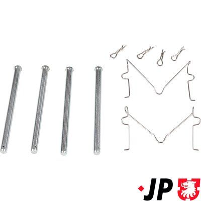 Комплектующие, колодки дискового тормоза JP GROUP 4864002610