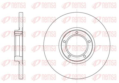 Тормозной диск REMSA 6163.00