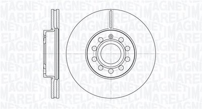 Bremžu diski MAGNETI MARELLI 361302040158