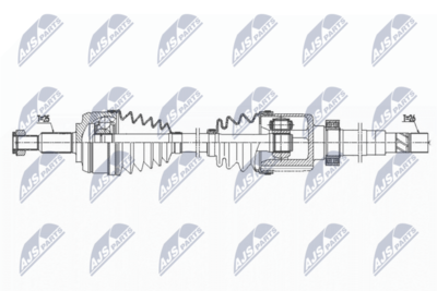 Приводной вал NTY NPW-RE-169