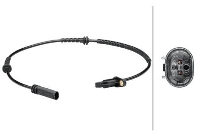 Датчик, частота вращения колеса HELLA 6PU 012 679-521