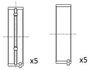 Подшипник коленвала FAI AutoParts BM1006-025