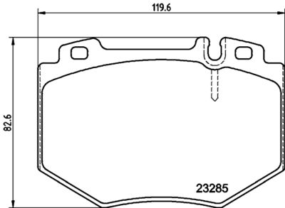 HELLA PAGID 8DB355011831 Bremžu uzliku kompl