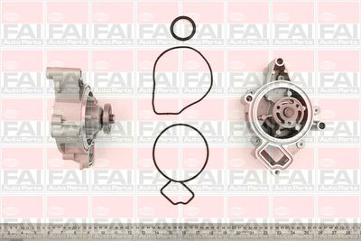 Водяной насос, охлаждение двигателя FAI AutoParts WP6322