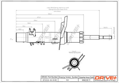 Амортизатор Dr!ve+ DP1610.10.0140