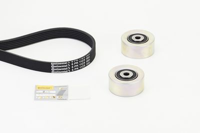 Ķīļrievu siksnu komplekts CONTINENTAL CTAM 6PK1125K1