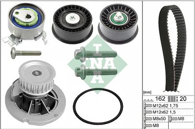 Ūdenssūknis + Zobsiksnas komplekts Schaeffler INA 530 0441 30