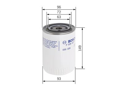 Eļļas filtrs BOSCH F026407111