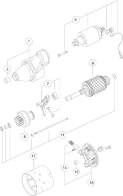 Стартер MAHLE MS 179