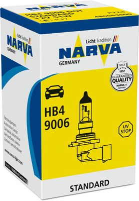 Kvēlspuldze, Tālās gaismas lukturis NARVA 480063000