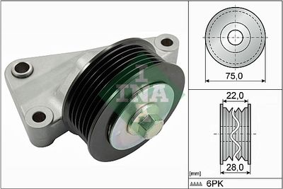 Parazīt-/Vadrullītis, Ķīļrievu siksna Schaeffler INA 532 0825 10