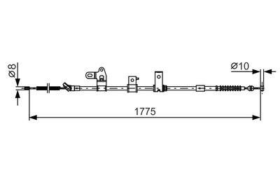 Trose, Stāvbremžu sistēma BOSCH 1 987 482 347