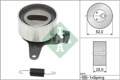 Spriegotājrullītis, Gāzu sadales mehānisma piedziņas siksna Schaeffler INA 531 0106 20