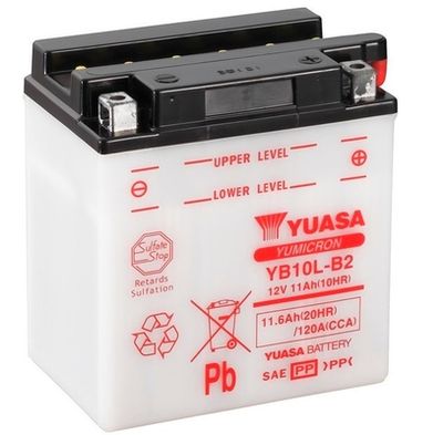 Startera akumulatoru baterija YUASA YB10L-B2