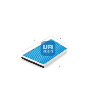 Фильтр, воздух во внутренном пространстве UFI 34.131.00