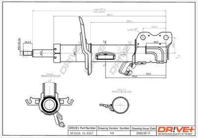 Амортизатор Dr!ve+ DP1610.10.0207