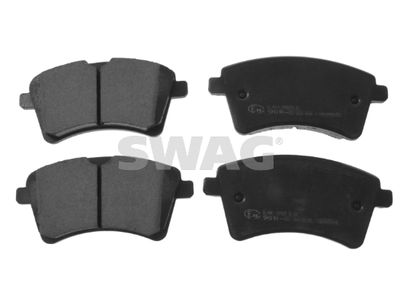 Bremžu uzliku kompl., Disku bremzes SWAG 60 11 6184
