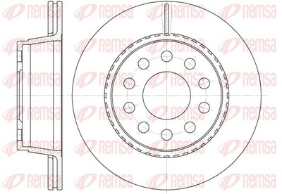Тормозной диск REMSA 6930.10